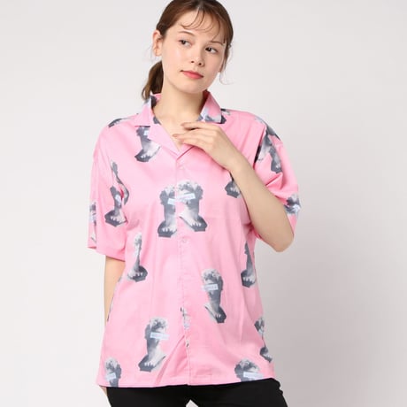 総柄シャツ