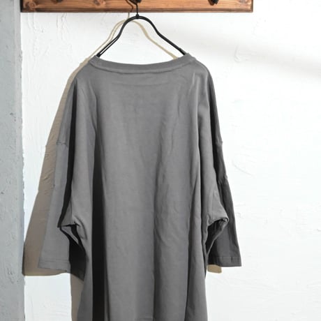 10/-天竺ビッグプリントTシャツ