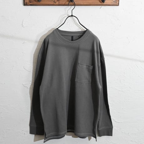 OE 天竺 ステッチング LS-Tシャツ