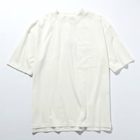 USAコットンモックネックTシャツ