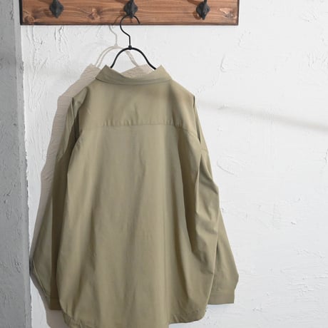リップストップフライフロントシャツ