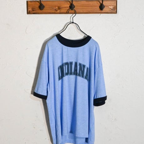 16/TC 天竺カラー杢 リンガーTシャツ(INDIANA)