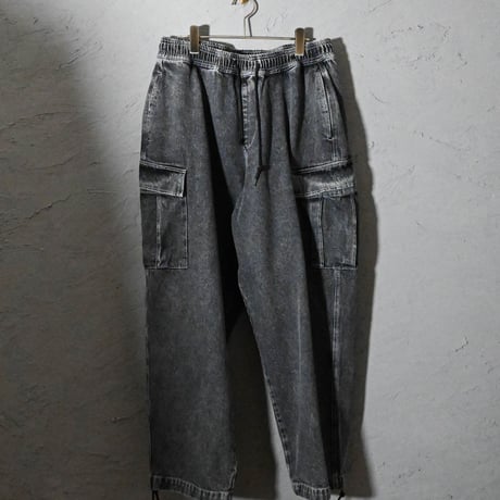 12オンスデニム イージーカーゴパンツ