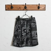 総柄ハーフパンツ