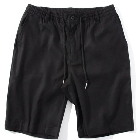 綿麻ストレッチ ショートパンツ