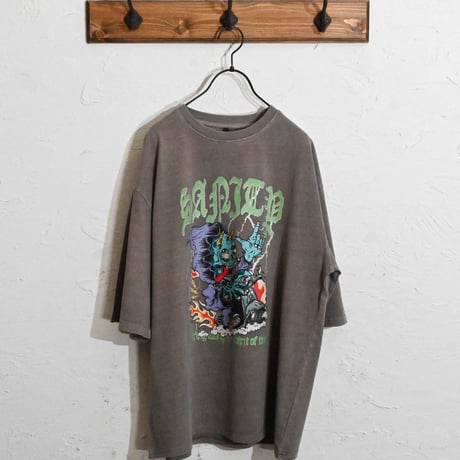 16/COTTON 天竺プリントTシャツ