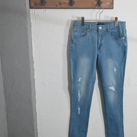 スキニーデニムパンツ