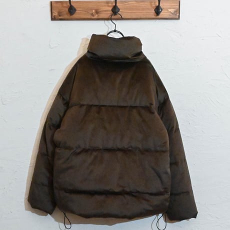 ベロア BIGサイズ パテッドブルゾン