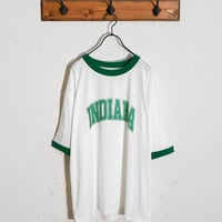 16/TC 天竺カラー杢 リンガーTシャツ(INDIANA)