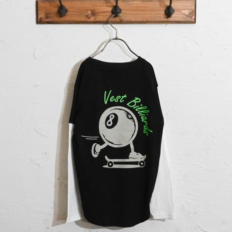 ちょいBIGフェイクレイヤード ロングTシャツ
