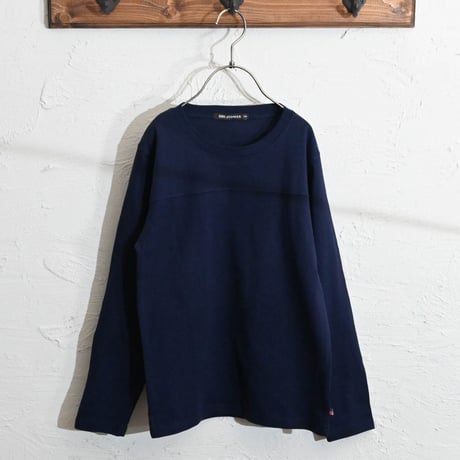 切り替え無地ロングTシャツ