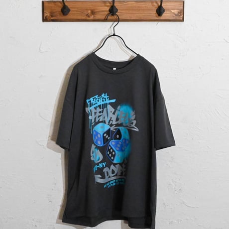 16/TC 天竺プリントTシャツ(ダイス、ジャックダニエル、看板係)