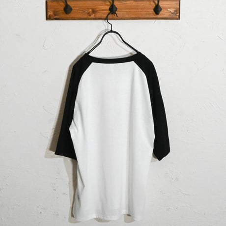 16/TC天竺 ラグランTシャツ(イーグル、モーターサイクル)
