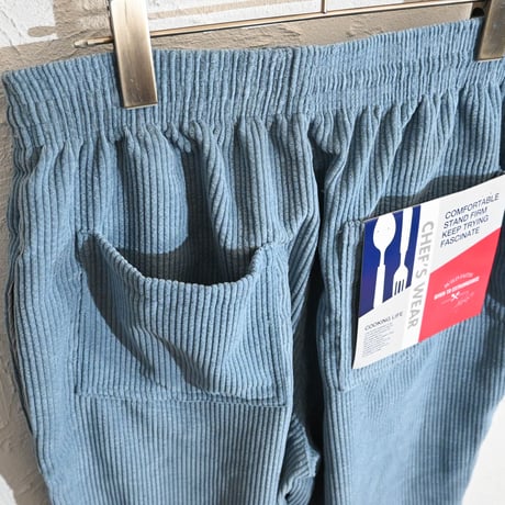 コーデュロイシェフパンツ