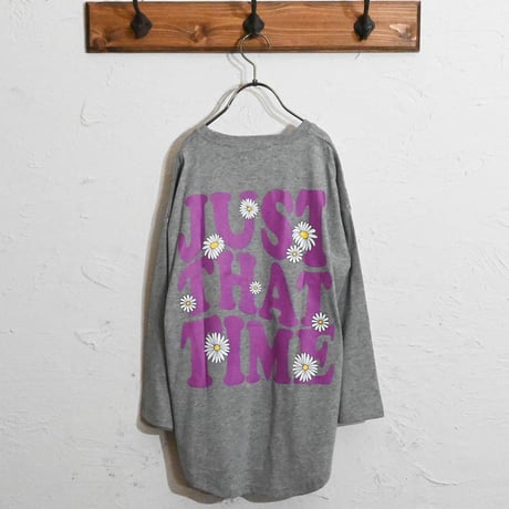 裾ラウンド BIGロングTシャツ