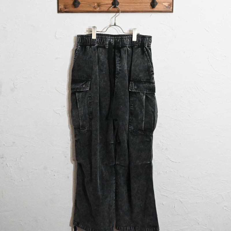 硫化染めツイル EXTRA-WIDE カーゴパンツ | Anytime Songs