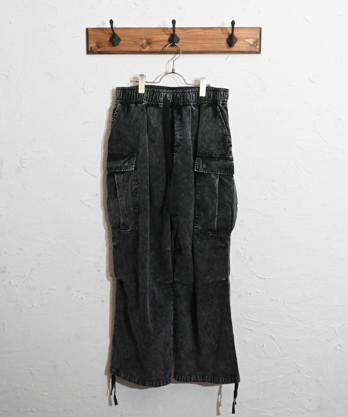 硫化染めツイル EXTRA-WIDE カーゴパンツ | Anytime Songs