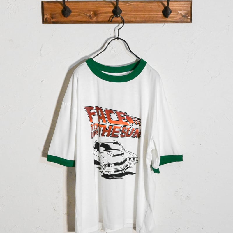 16/TC 天竺カラー杢 リンガーTシャツ | Anytime Songs