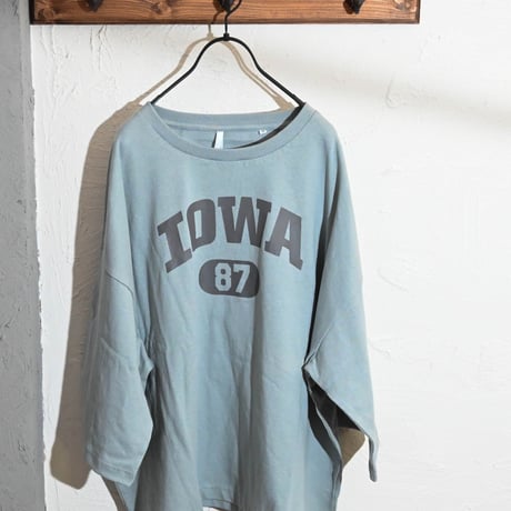 10/-天竺ビッグプリントTシャツ
