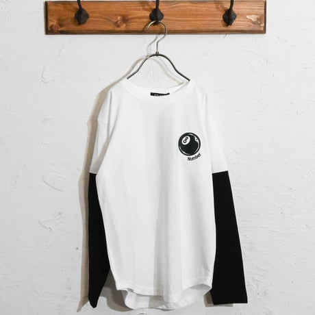 ちょいBIGフェイクレイヤード ロングTシャツ