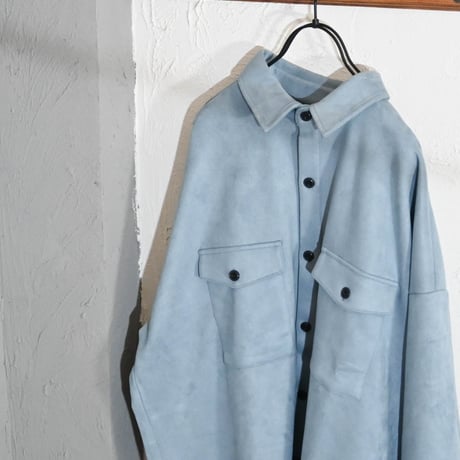 カットスエードＣＰＯシャツジャケット