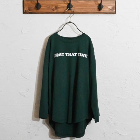 裾ラウンド BIGロングTシャツ