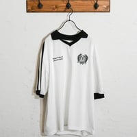16/TC天竺 ライン入りスキッパーTシャツ