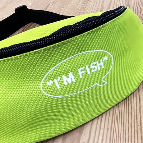 I'M FISH ウエストバッグ(green)