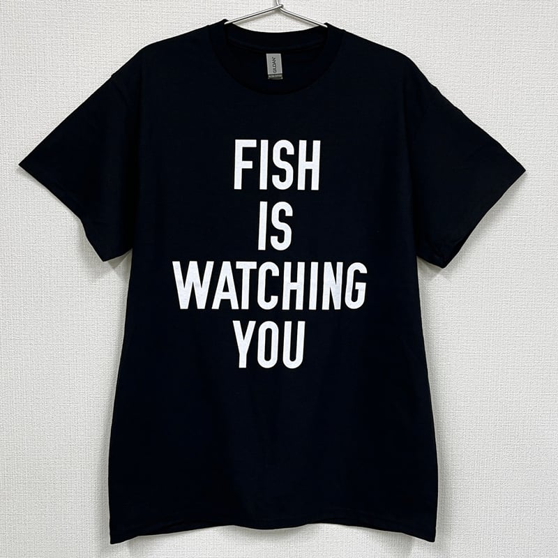 FISH IS WATCHING YOU tee(black) | FISHMANS STORE FISH IS WATCHING YOU tee(black) | FISHMANS STORE