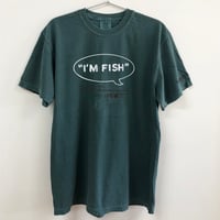 フィッシュマンズ　Tシャツ　fishmans a pice of future I'M FISH tee (seafoam) | FISHMANS STORE