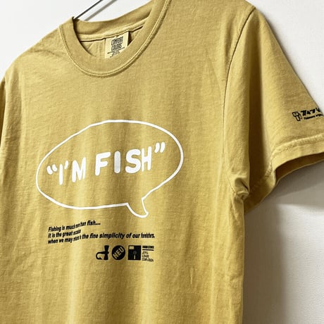 I'M FISH tee(mustard)