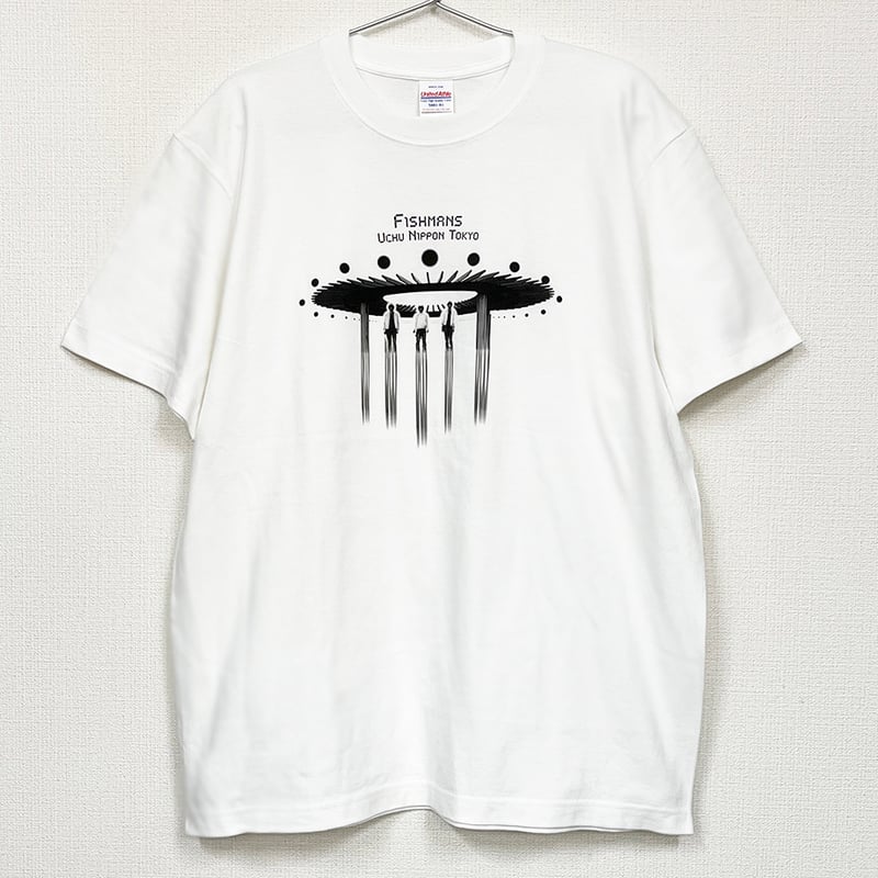 FISH Tokyo tee (white) | FISHMANS STORE