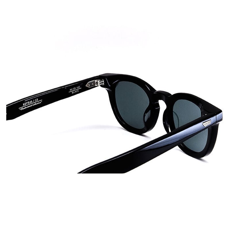 PI.SALON 度入りサングラス PI.SALON】REVEAL 22 BLACK×CLEAR | AURUM