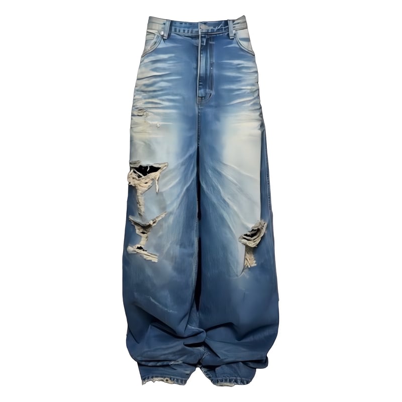 パンツ emostanceclub denim buggy emostanceclub denim buggy