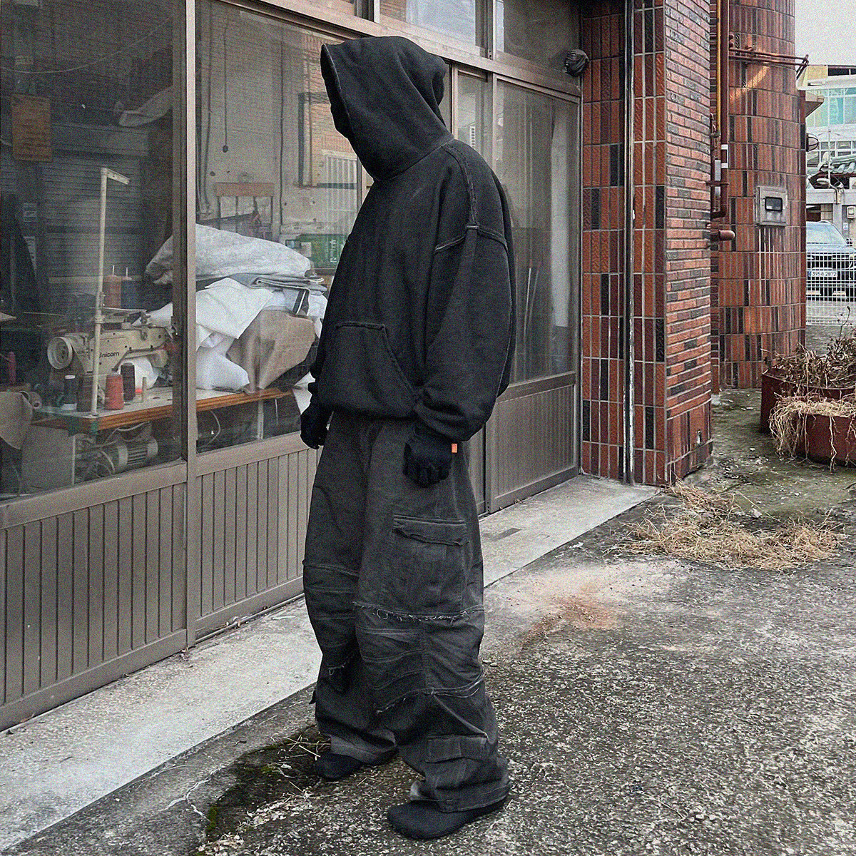 ADONIS ORBIT PROJECT】SLEET CARGO PANTS | AURUM