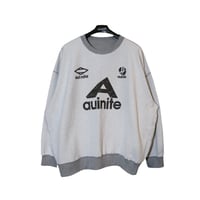 【AUI NITE】STRICKER REVERSIBLE SWEAT GRAY