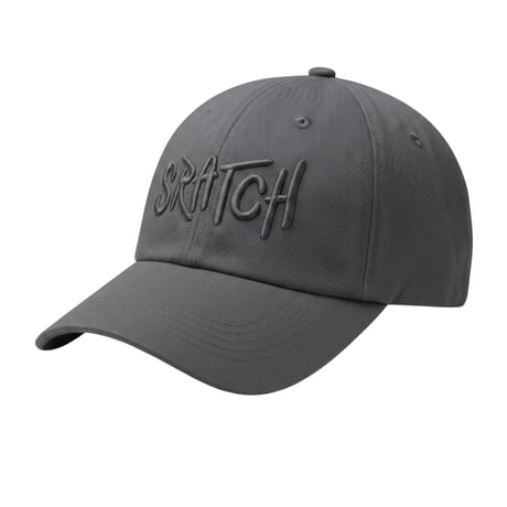 【P.O.S】EMBROIDERY CAP CHACOAL