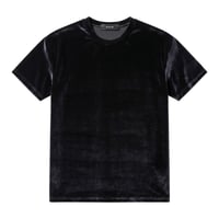 【P.O.S】VELVET TEE DARK NAVY