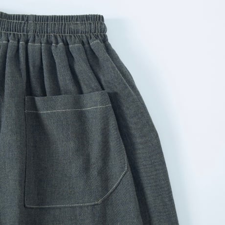 【HONO REPORT】EASY HALF PANTS FADED DENIM