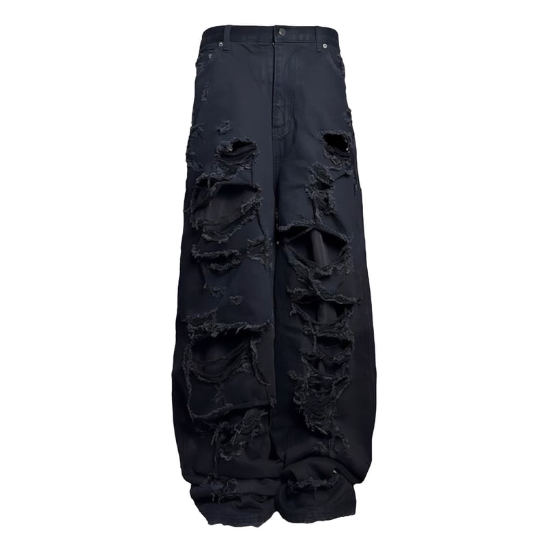 パンツ EMOSTANCECLUB Destroyed flared jeans fit=scale-down,w=1200