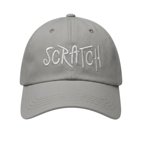 【P.O.S】EMBROIDERY CAP GRAY