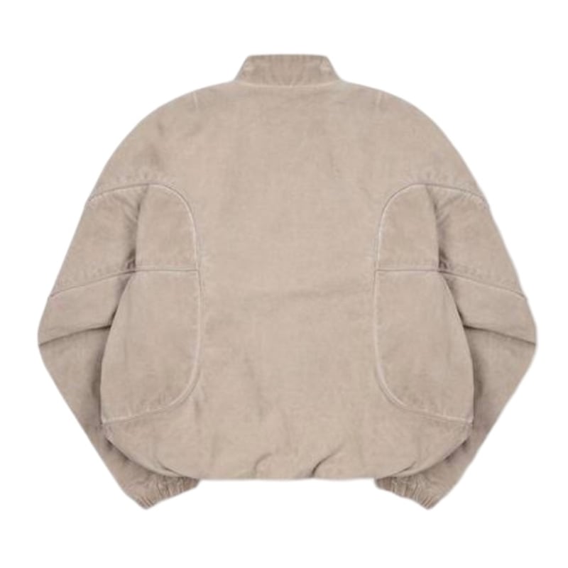 SIDE SERVICE】VEIN WASHED JACKET BEIGE | AURUM