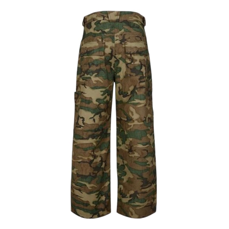 パンツ MAGNETIC WOODLAND CAMO BAGGY PANTS 1 SIDE SERVICE】MAGNETIC WOODLAND CAMO BAGGY PANT