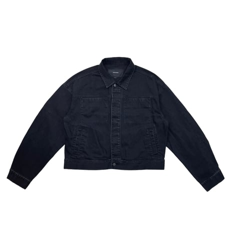 【ENTIRE STUDIOS】JEM DENIM JACKET MAGNETITE