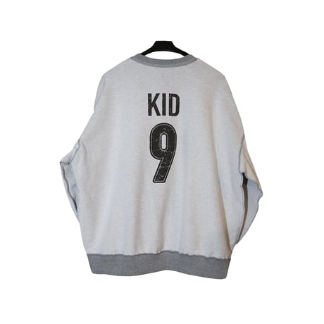 【AUI NITE】STRICKER REVERSIBLE SWEAT GRAY