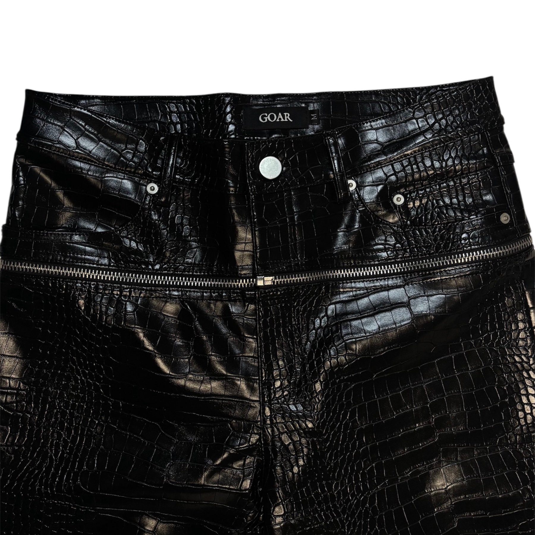 f*z様 【S】goar.archiveクロコダイル BLACK original