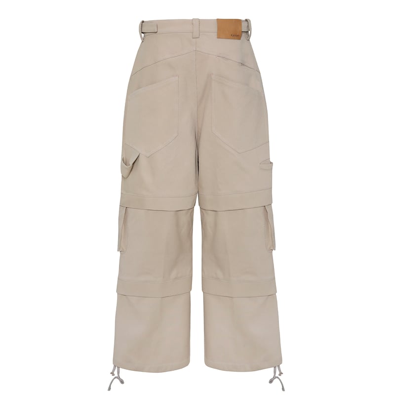 KAMIEN】TITAN BAGGY PANTS BEIGE | AURUM