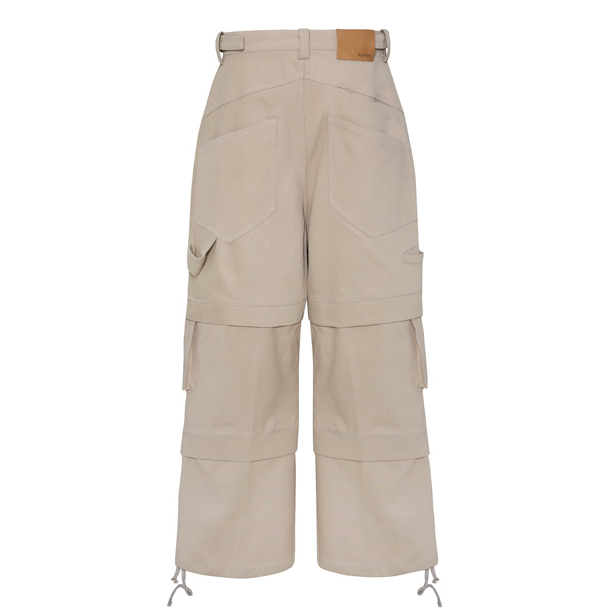 パンツ KAMIEN TITAN BAGGY PANTS emostanceclub KAMIEN】TITAN BAGGY PANTS BEIGE | AURUM