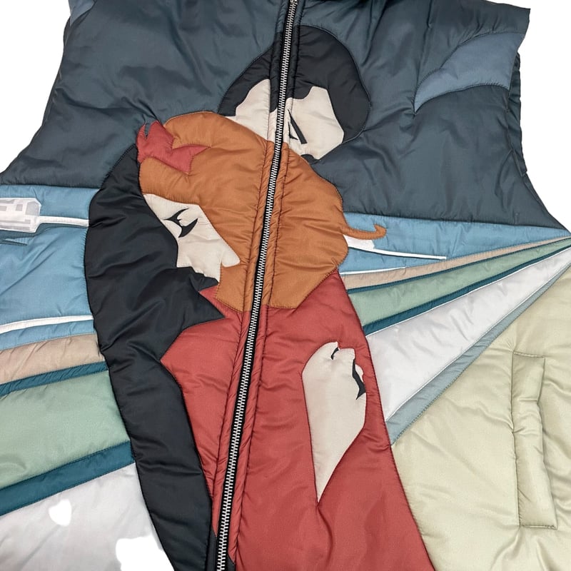 HOUSE OF ERRORS】 MAN & WOMAN PUFFER VESTS | AURUM