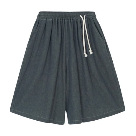 【HONO REPORT】EASY HALF PANTS FADED DENIM